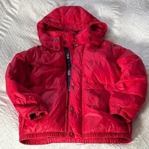 Polo by Ralph Lauren Red Kids Puffer Down Jacket